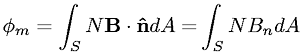 Magnetic flux defined